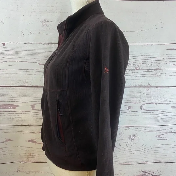 ARC’TERYX Maroon Polartec Fleece Zip Up Jacket - Picture 5 of 7